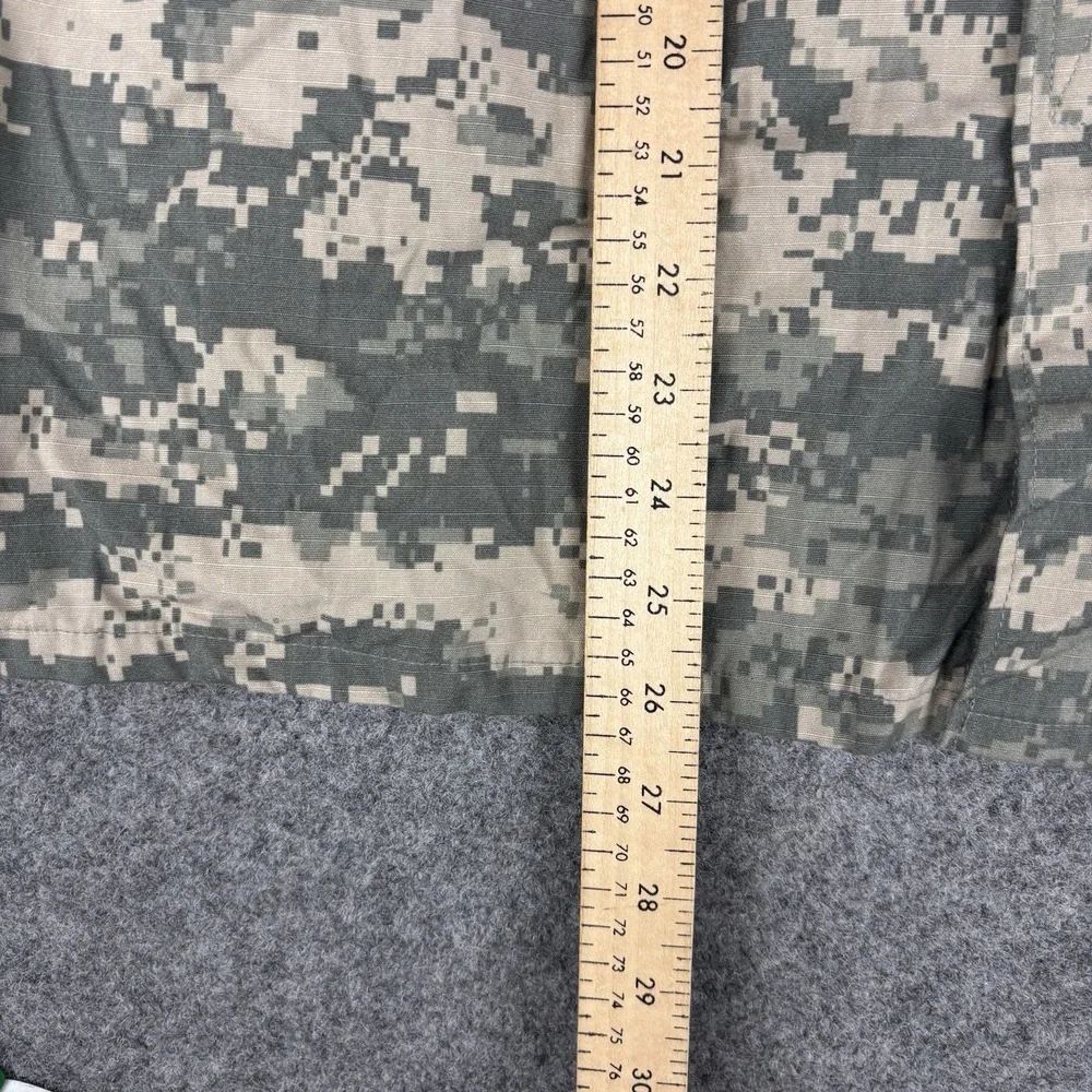 Army Combat Jacket Medium Regular Digital Camo Ripstop Uniform Military Full Zip